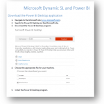 Microsoft Dynamics SL Accounting Software and PowerBI Advanced Analytics