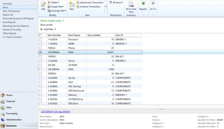 dynamics gp extended pricing