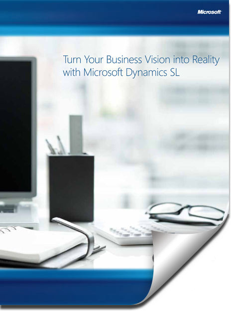 How To Easily Turn Vision To Reality With Microsoft Dynamics SL ERP Software Solution