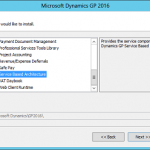 Microsoft Dynamics GP 2016 Great Plains Software Service Based Arch Guide