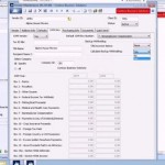 Microsoft Dynamics SL Enterprise Resource Planning 1099 Vendo Backup Withholdings