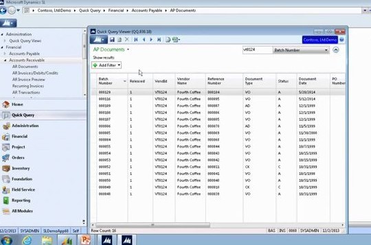 blog-sl-quick-query How to Cleanly Use Quick Query for Accounts Receivable in Dynamics SL