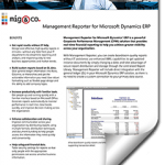Management Reporter For Microsoft Dynamics ERP Enterprise Resource Planning Guide