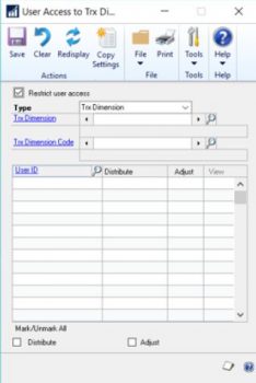 copy-user-access-234x350 What’s New in Dynamics GP (Great Plains) 2018? Financial Enhancements