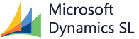 Microsoft Dynamics Software Logo White And Black