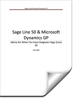 Why Microsoft Dynamics GP Great Plains Accounting Software Is Outgrowing Sage 50